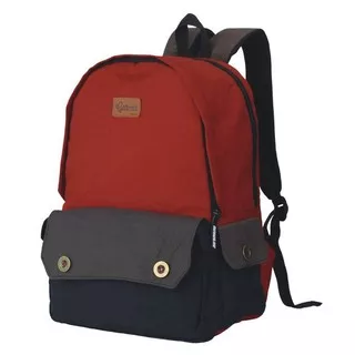 Tas Pria/ Catenzo/ Tas Canvas Red Elegant / Tas Bandung / Tas Catenzo (FA 108)