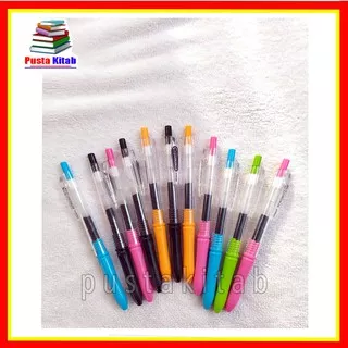 BOLPOIN PULPEN ZEBRA KOKORO WARNA