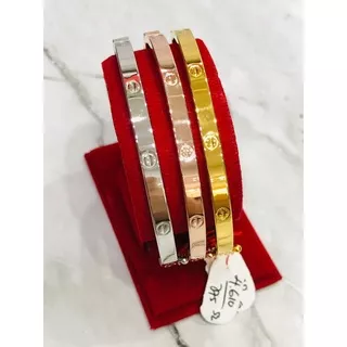 gelang bulat cartier bangle