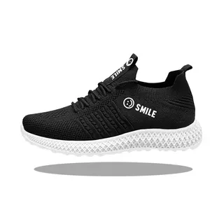 MS Women Shoes - Sepatu Sneakers Wanita Import Lucu Smile