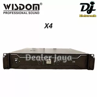 Power Amplifier Wisdom X 4 / X4 - 2 channel