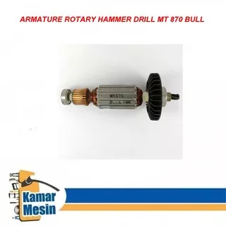 BULL Armature Bor Beton Rotary Hammer Drill Maktec MT870 BULL Angker MT 870 Bull