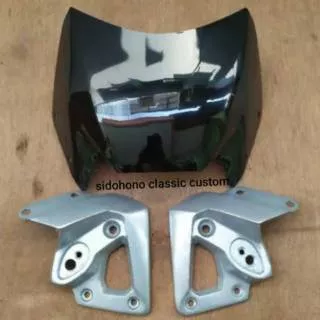 Visor breket pangkon lampu depan tirev tiger revo barong kualitas bagus