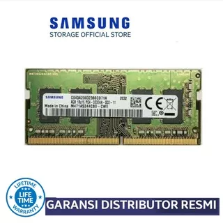 Samsung RAM DDR4 4GB / 8GB / 16GB SODIMM Memory PC 3200 PC4-25600 Memori Laptop Notebook Garansi Distributor Resmi Lifetime Warranty