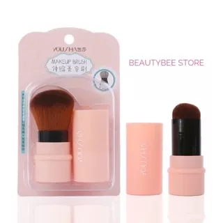 POWDER BRUSH / KABUKI BRUSH / BRUSH BEDAK LEMBUT YOUSHA YC021 (CASING BULAT)