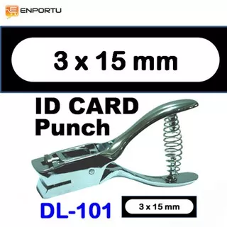 ID card slot punch 3x15 mm DL-101 / pembolong kartu