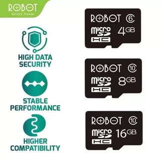 MEMORY MEMORI CARD ROBOT ORIGINAL SPEED 4 GB 8 GB 16 GB 32 GB ORI 100% Garansi Resmi