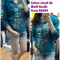 KEMEJA  BRANDED | KEMEJA IMPORT | KEMEJA BORDIR BANGKOK | ATASAN WANITA  | KEMEJA BORDIR