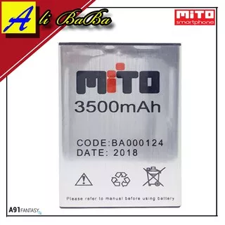 Baterai Handphone Mito A91 A230 Fantasy Fly Double Power Mito BA-00124 Batre HP Mito Battery Mito