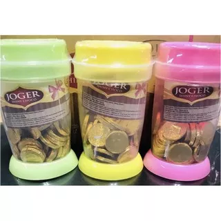 Cokelat Koin merek Joger isi 6 Toples @ 50 pcs