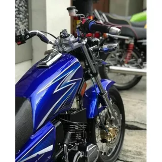 Striping Lis Sticker Standar Ori Yamaha RX-King 2003 Biru Striping RX-King striping RX king