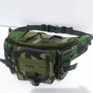 Tas pinggang tactical army / tas pinggang military / waistbag tactical army