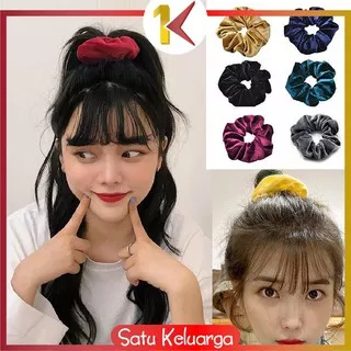 SK-C72-75 Ikat Rambut Korea Scrunchie Hairband Fashion Wanita Cepol Rambut / Aksesoris Rambut Wanita