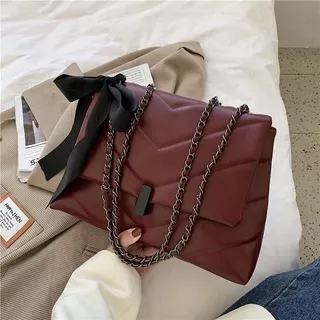 BESTSELLER TAS SELEMPANG WANITA UKURAN BESAR Murah Import Tas Fashion Ribbon Quilt Maxi Tas Pesta Tas Kondangan Tas Korea Cantik Modis Keren Trendy Elegant Terbaru Kekinian 9001 L 1785Gt JT91200T 3164Bq 1439Lt CR7546N ELJ5252E C5252V W7546V