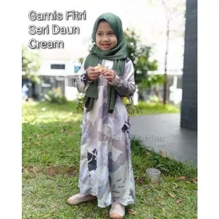 tie dye ruffle dress anak gamis anak pastel Gamis Anak Terbaru Pakaian Muslim Anak Perempuan Banana Kuning Pastel Daily Nuha Umur 4 5 6 Tahun