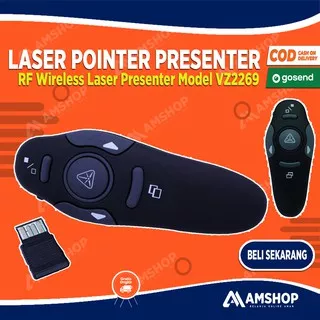 Laser Pointer Presenter VZTEC RF Wireless Laser Presenter Model VZ2269 VZLP03BK