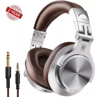 OneOdio A70 Bluetooth Headset Studio Monitor DJ Headphone - Brown