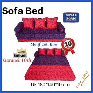 Kasur Lipat Garansi 10th / Sofa Bed / Busa Royal Foam / Kasur Busa Super / Busa Anti Kempes