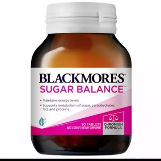 Blackmores Sugar Balance Chromium Formula 90 Tablet Tablets Tabs