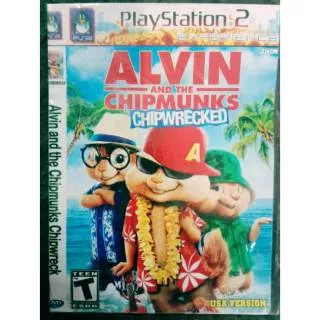 Kaset Ps2 Game Alvin And The Chipmunks