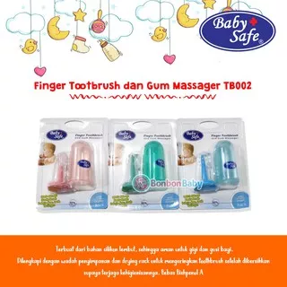 Babysafe Finger Toothbrush and Gum Massager TB002