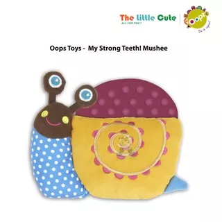 Oops Soft Toys Mainan Gigi Bayi My Strong Teether Mushee