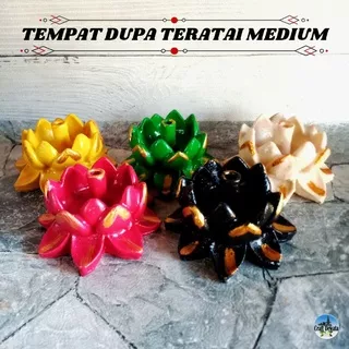 Tempat Dupa Teratai Medium / Tempat Dupa Khas Bali / Grosir Dupa Bali / Souvenir Pernikahan / Wedding Souvenir / Kado Unik / Souvenir Khas Bali