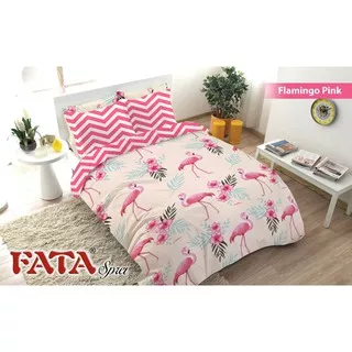 Sprei Fata Signature Flamingo Pink Seprai Seprei Sprei Fata Ukuran 90x200 & 100x200