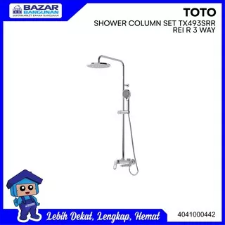 Toto - Shower Tiang Lever Column Set Tx 493 Srr Tx493Srr Rei R 3 Way