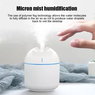 Ready stock 200ml mini Air Humidifier Mist Humidifier Air Purifiers include usb fan usb light usb cable