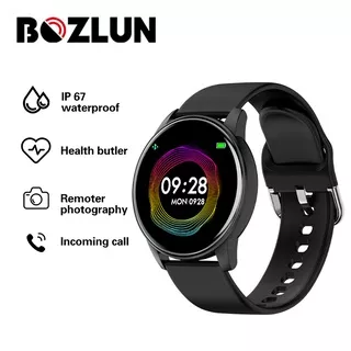 BOZLUN Men Smart Watch Real-time Weather Forecast Activity Tracker Heart Rate Monitor Sports Women Smart Watch