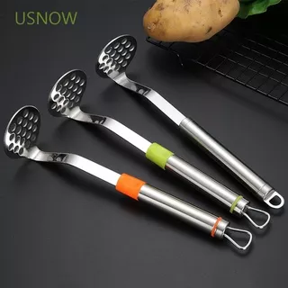 USNOW Top Quality Potato Presser Stainless Steel Fruit Vegetable Tool Potato Masher Home Use Creative Crusher Ricer Kitchen Gadgets/Multicolor