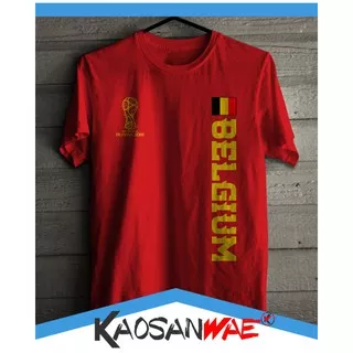 Kaos Bola Belgium Piala Dunia 2018 Belgia World Cup Russia Distro