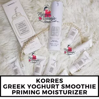 KORRES GREEK YOGHURT SMOOTHIE PRIMING MOISTURISER Pelembab Primer Wajah