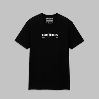 Broodis Tshirt Black Typograph B310