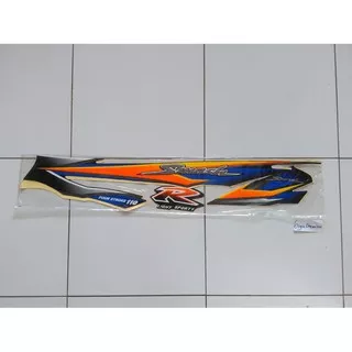 Striping Sticker Lis Suzuki Smash 110 2003 2004 Hitam