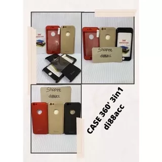 CASE 360` IPHONE 5G,5S,6G,6S,6+,6S+,7G,7+,X,XS - CASE IPAKY 360` 3in1 FULL COVER IPHONE SERIES