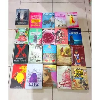 OBRAL NOVEL FANTASI / HOROR / REMAJA / BESTSELLER / DEWASA / HUMOR / HARLEQUIN / STEPHEN KING / SOPHIE KINSELLA / RICK YANCEY / LOVASKET / MURAH ORIGINAL