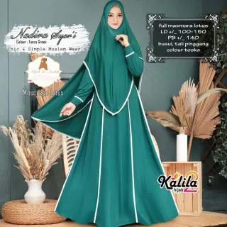 NADIRA SYARI / GAMIS SYARI DAN KHIMAR MAXMARA