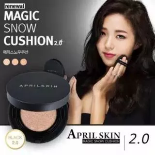 APRILSKIN MAGIC SNOW CUSHION 2.0 BLACK ORIGINAL APRIL SKIN