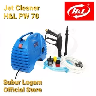 HL - PW 70 Jet Cleaner H&L Steam Cuci Mobil / Motor Listrik Mobil Portable