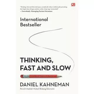 Thinking, Fast and Slow (Cover Baru) by Daniel Kahneman