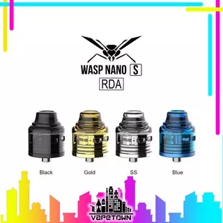 RDA Wasp Nano S 25mm Dual Coil Authentic By Oumier