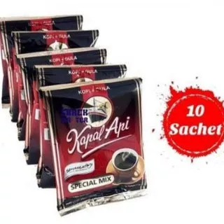 [additional sembako] Kopi Kapal Api Mix 1 Renceng (10 pc)