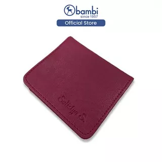 Bambi Personalized Card Holder - Dompet Kartu Nama Lipat dengan Nama/Inisial/Logo CH001