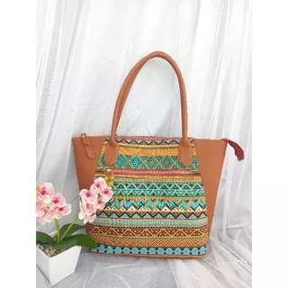 Tas Tasik tote mix kanvas