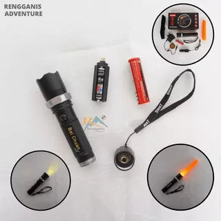 SENTER SWAT BAI CHUAN SENTER POLICE LAMPU CAMPING PENDAKI GUNUNG HIKING OUTDOOR COD