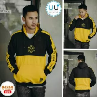 Sweater Anime OP Law Black Yellow Best Seller