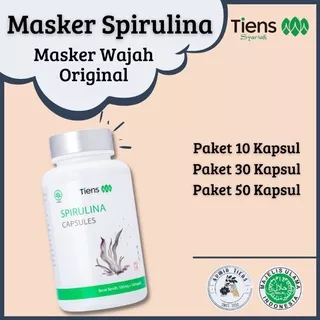 Tiens Spirulina Original | Masker Wajah Alami | Spirulina Original Tiens