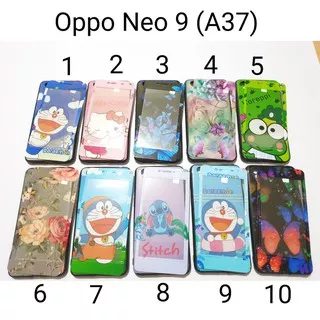 Case Softcase Karakter Cewe For Oppo Neo9 / Case Ultrathin Oppo Neo 9 a37 Free tempered